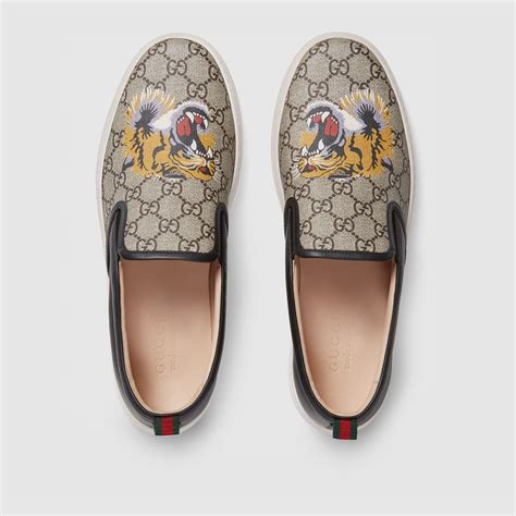 gucci tiger po|gucci tiger slip on.